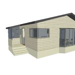 Architecture design of a two bedroom home